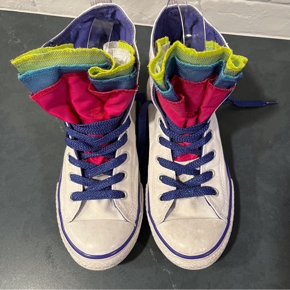 Converse sz 7 Party hi All Stars sneakers - Picture 16 of 16